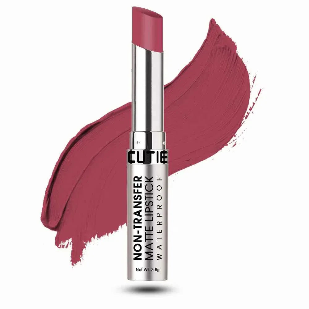 Non Transfer Lipstick for All-Day Wear with Vibrant Color - Cutie Beauty