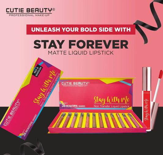 Lipstick Combo-801 12 Shades - Cutie Beauty