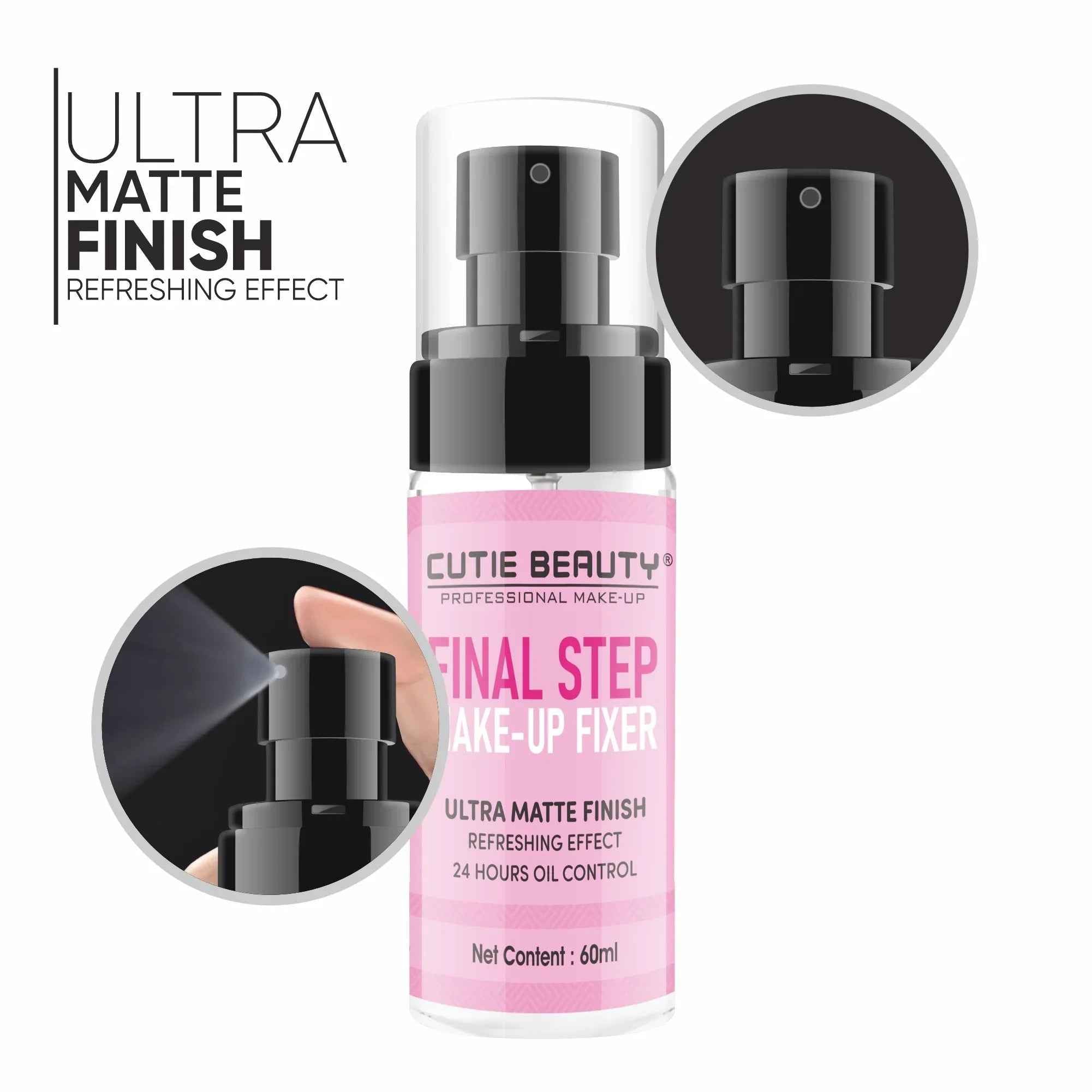 Complete Makeup Combo - Foundation, Blush & Fixer Set (Pack of 3)