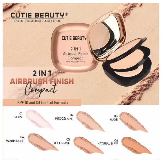 2in 1 Air Brush Compact