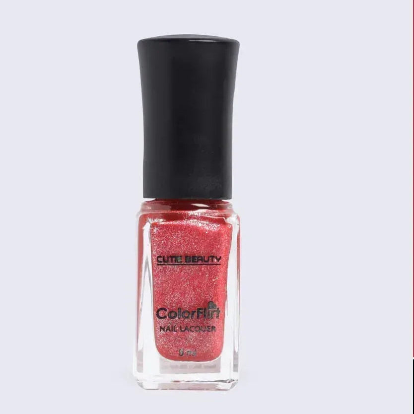 Color Flirt Sugar Crystal Nail Polish - Cutie Beauty