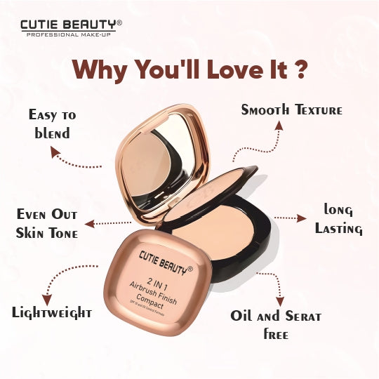 2in 1 Air Brush Compact