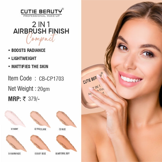 2in 1 Air Brush Compact