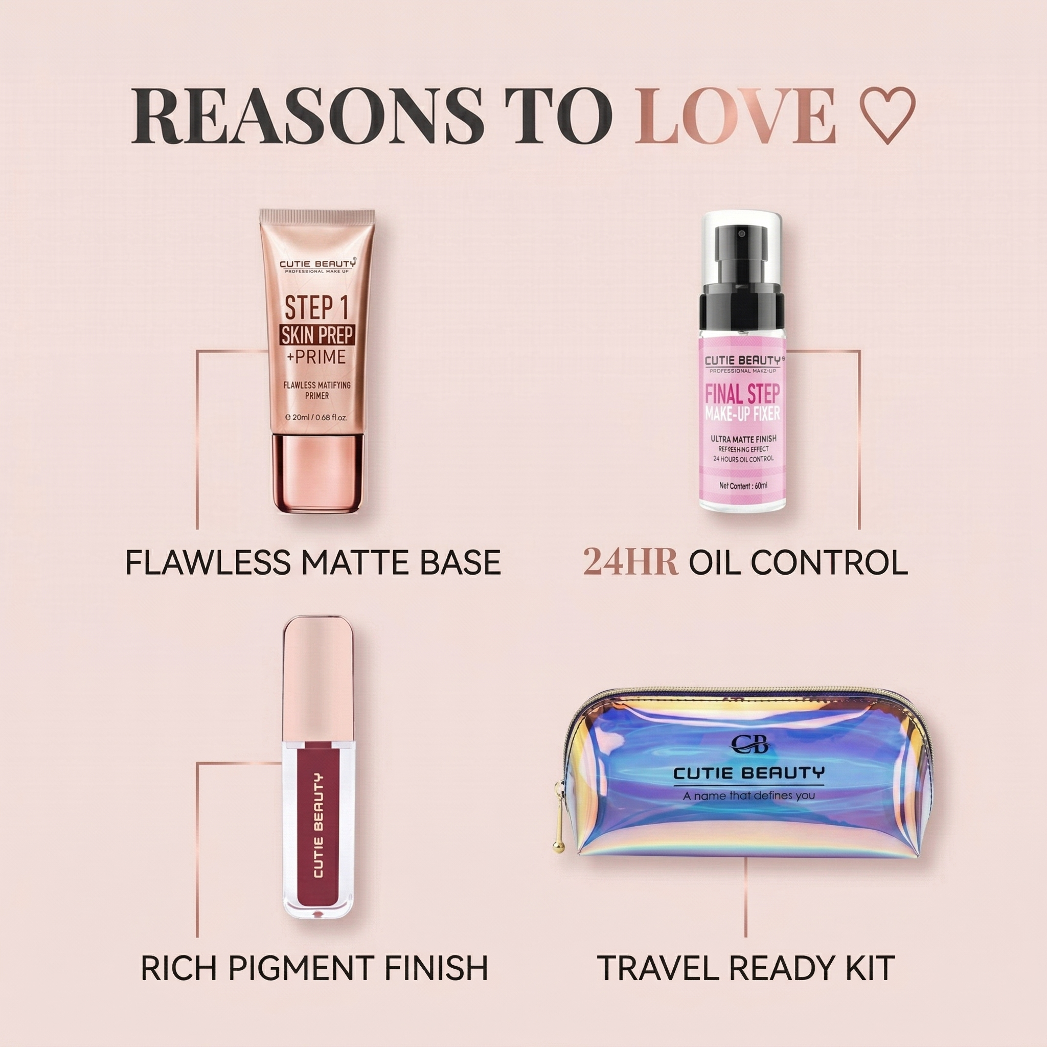 Makeup Combo (Kit Free)