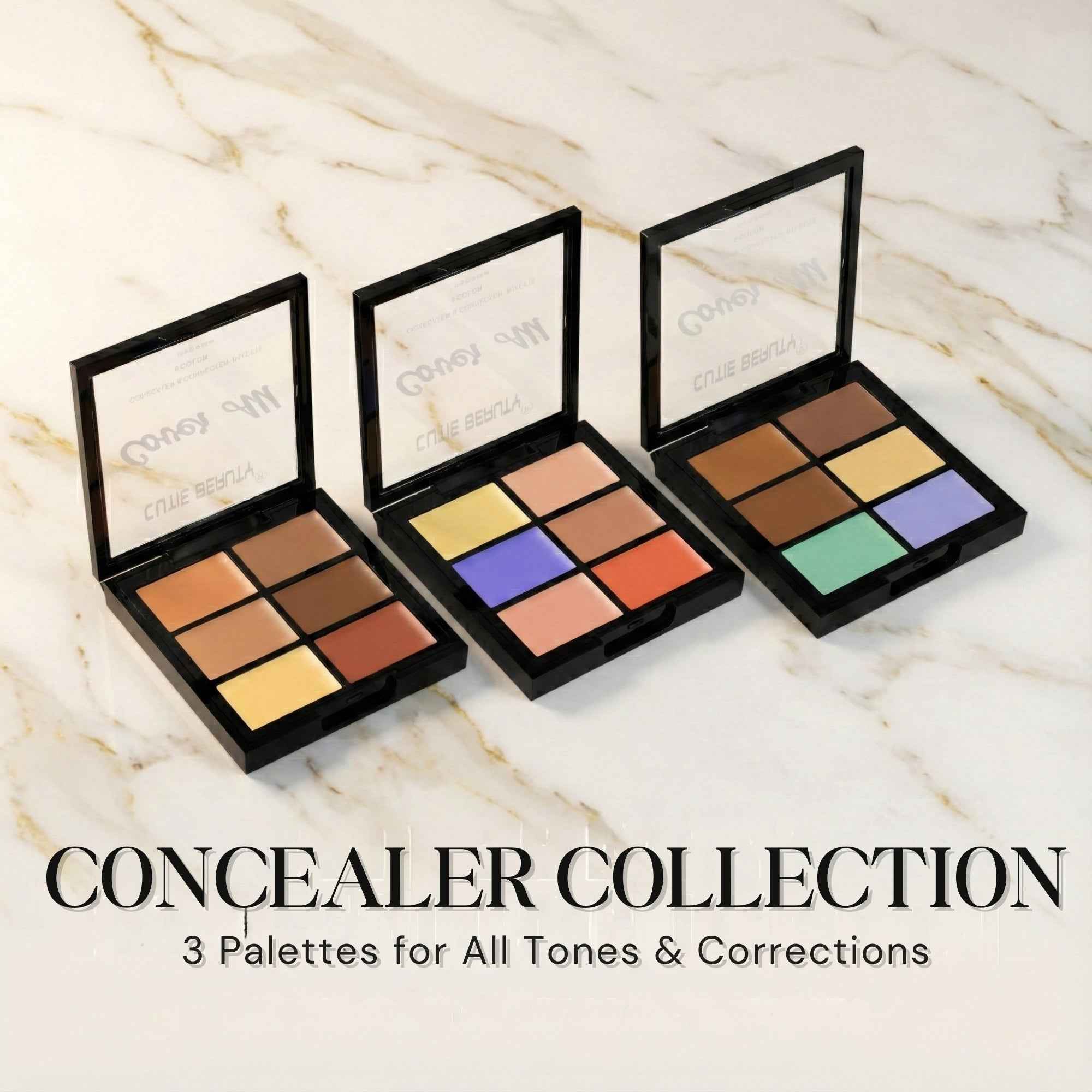 Cutie Beauty Primer + Concealer Palette Combo